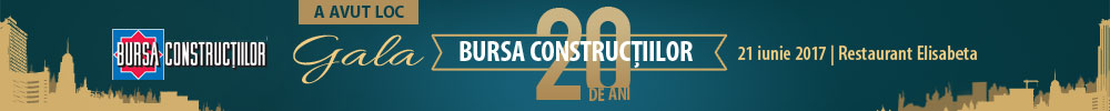 Gala BURSA Construcțiilor 20 de ani Gala BURSA Construcțiilor 20 de ani