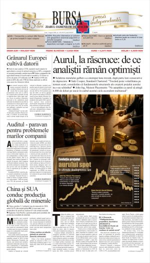 Ediţia din 03.08.2026