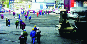 La 'ArcelorMittal' <span style='color:red'><b>galati</b></span> se pregateste cel de-al saptelea val al autodisponibilizarilor
