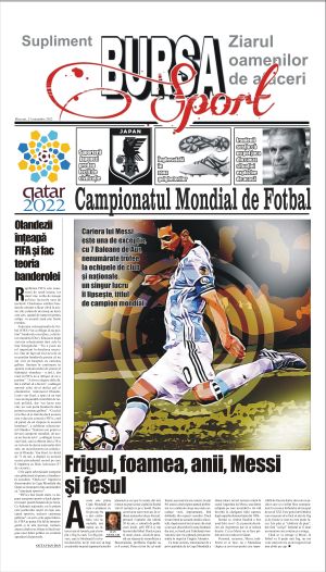 Campionatul mondial de fotbal QATAR 2022