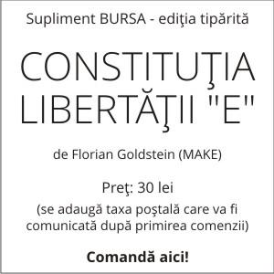 Comandă “Constituţia Libertăţii „E” “