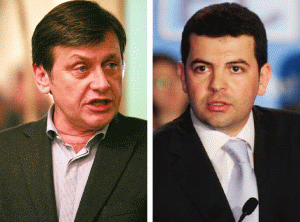 Crin Antonescu şi Daniel Constantin