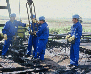 Sondele din cadrul zăcământului de ţiţei Suplacu de Barcău au o lungime pe orizontală de 300 de metri.