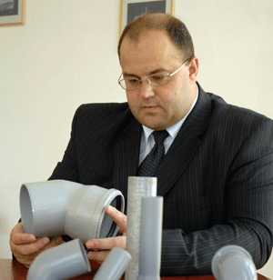 Directorul general al "Teraplast", Florin Urîte.