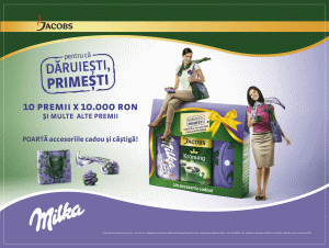 Peste 1.000 de persoane premiate în campania "Pentru că dăruieşti, primeşti"