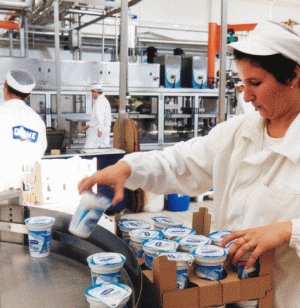 Vânzările "Danone" au crescut cu aproape 20%