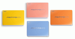 Noi netbookuri de la Acer