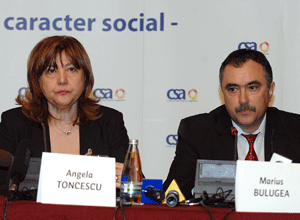 Angela Toncescu şi Marius Bulugea declară că o nouă etapă în dezvoltarea PAID este crearea unei baze de date permanent actualizată cu asiguraţii.