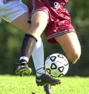 Former football referee Constantin Frăţilă sparring with SIF "Transilvania"