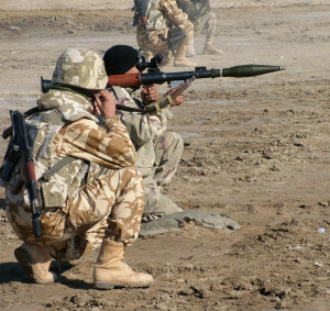 Speaking serenely about weapons and war