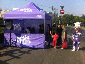 Milka a lansat oraşul virtual al tandreţii