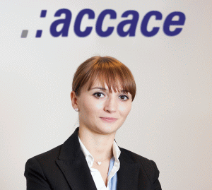 Mihaelei Vîrlan, managing director "Accace"