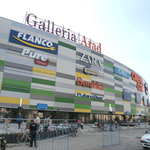 Galleria Arad a fost închiriat, în proporţie de 99 la sută, în ziua deschiderii.