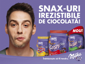 Kraft Foods lansează Milka Snax