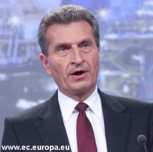 Oettinger acuză Grecia că pune în pericol euro