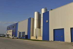 Fabrica de lactate din Hălchiu-Braşov, inaugurată de Olympus Dairy Industry, este considerată cea mai mare din România.
