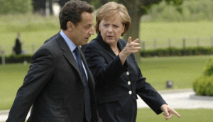 Merkel şi Sarkozy fac un pas spre guvernul european