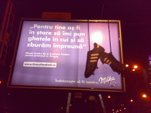 Campania Milka "Îndrăzneşte să fii tandru", adună 100.000 participanţi