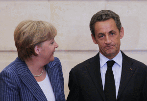 Nicolas Sarkozy şi Angela Merkel vor efectua o vizită în Italia pe 20 ianuarie