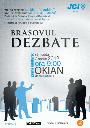 Reîncepe activitatea Clubului de Dezbateri JCI Braşov