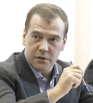 Medvedev îndeamnă guvernul rus să implementeze planul de privatizare
