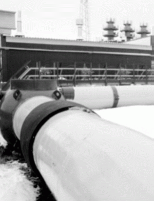 "Gazprom" shifting the transit of natural gas to Europe through Nord Stream