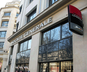 Profitul "Société Générale" a scăzut cu 20%