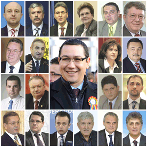 Guvernul Ponta, în faţa Parlamentului