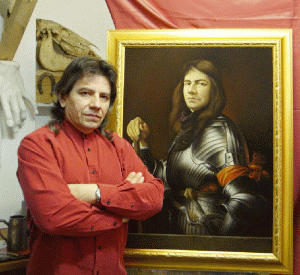 Florentin Vesa, portret şi autoportret