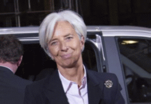 Christine Lagarde, directorul general al Fondului Monetar Internaţional