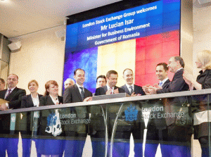 On May 17th, minister Lucian Isar opened the trading session of the London Stock Exchange, but missed the opportunity to open that of the Bucharest Stock Exchange...
