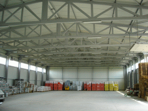 Construcţia spaţiilor industriale, la cel mai mic nivel