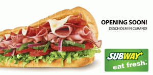 Al cincilea restaurant "Subway" va fi deschis la Timişoara