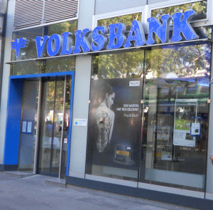 Volksbank trebuie să vândă subsidiara din România până la sfârşitul anului 2017 