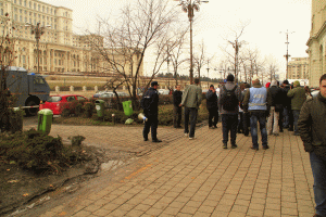 Protest împotriva gazelor de şist