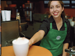 "Starbucks" şi-a majorat profitul în baza cererii din SUA