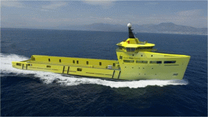 Damen lansează o navă destinată aprovizionării platformelor de foraj marin