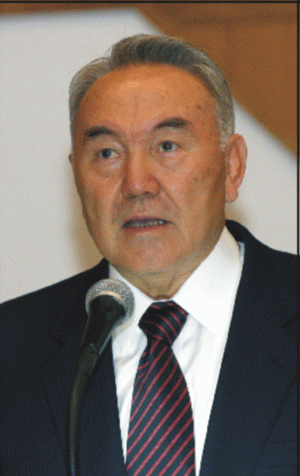 Nursultan Nazarnayev, preşedintele Kazahstanului