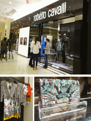 Designer Roberto Cavalli has officially inaugurated the luxury store in Bucharest