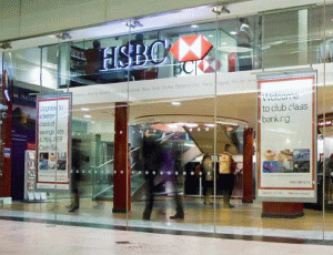 Vânzările HSBC s-au redus cu 5,4% anul trecut, la 68,33 miliarde dolari. 