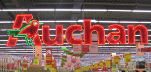 Afacerile brute ale Auchan în România au depăşit pragul de 500 de milioane de euro, anul trecut
