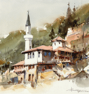Corneliu Drăgan-Târgovişte. Cuibul liniştit.