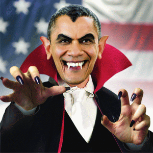 Romania gave birth to Dracula, America gave birth to Obama