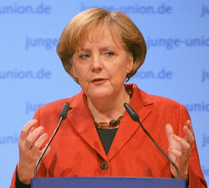 Cancelarul german, Angela Merkel
