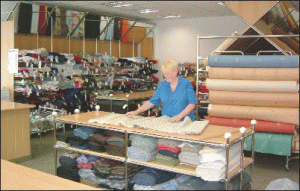 Producţia românească de textile ar putea scădea cu 15% în 2008