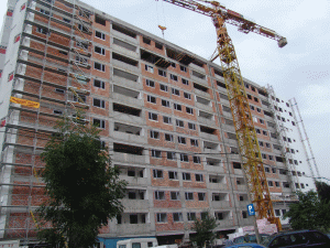 Volumul lucrărilor la clădirile rezidenţiale a crescut cu 78,6%