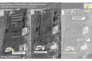 NATO a publicat fotografii cu tancuri ruseşti în estul Ucrainei