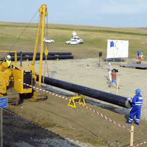 Transgaz a început operaţiunile de alimentare a gazoductului Iaşi-Ungheni