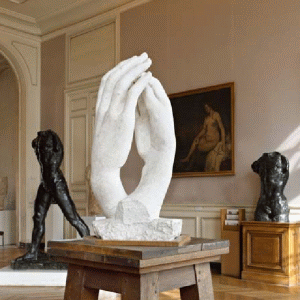 Catedrala, în interiorul Muzeului Rodin