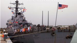 Distrugătorul USS Donald Cook vine în Marea Neagră pentru a promova pacea şi stabilitatea